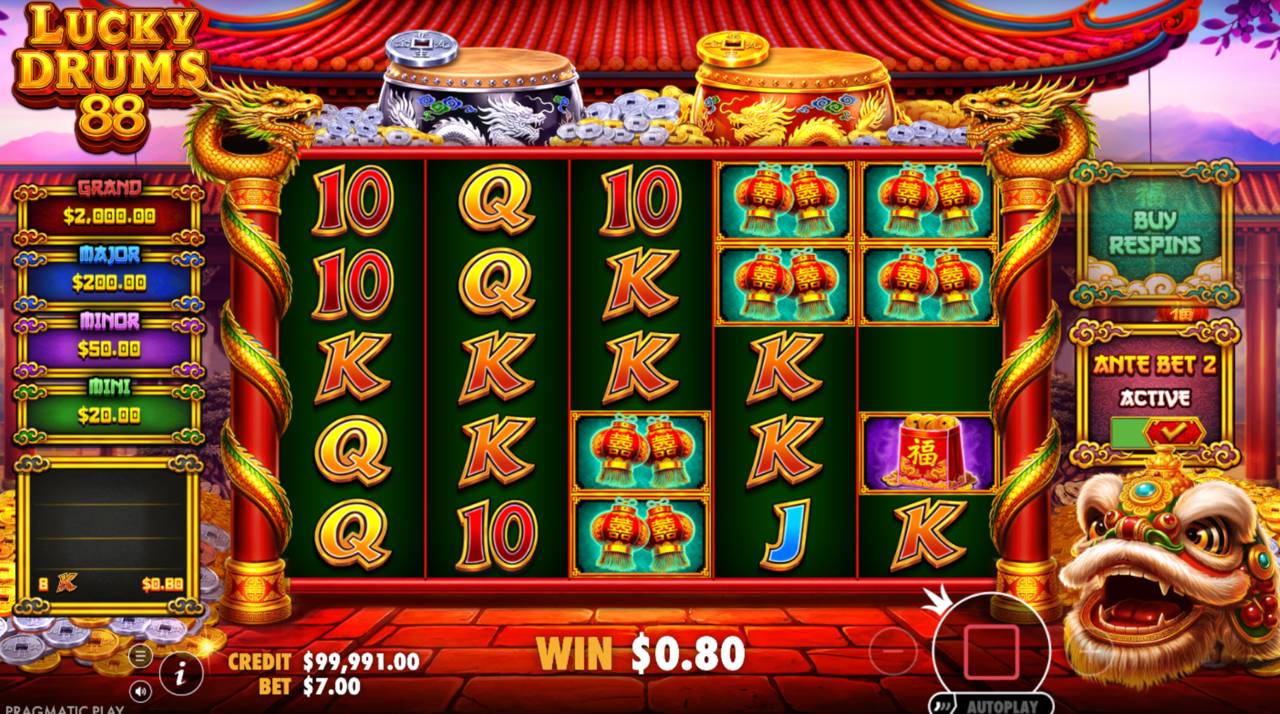 Lucky Drums 88 (Pragmatic Play) Image 2
